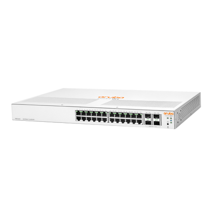 Aruba, una empresa de Hewlett Packard Enterprise Aruba Instant On 1930 24G Class4 PoE 4SFP/SFP+ 195W Administrado L2+ Gigabit Ethernet (10/100/1000) Compatible con alimentación a través de Ethernet (PoE) 1U Blanco [JL683B#ABB]