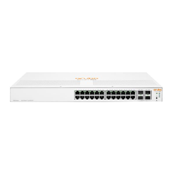 Aruba, una empresa de Hewlett Packard Enterprise Aruba Instant On 1930 24G Class4 PoE 4SFP/SFP+ 195W Administrado L2+ Gigabit Ethernet (10/100/1000) Compatible con alimentación a través de Ethernet (PoE) 1U Blanco [JL683B#ABB]