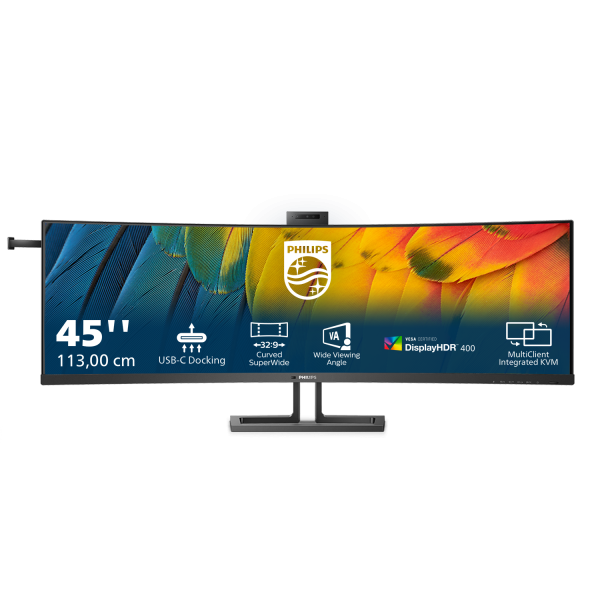 Philips 6000 series 45B1U6900CH/00 pantalla LED 113 cm (44.5") 5120 x 1440 Pixeles UltraWide Dual Quad HD Negro [45B1U6900CH/00]