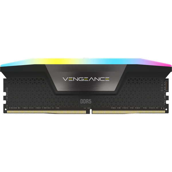 CORSAIR RAM VENGEANCE RGB DDR5 32GB 2X16GB DDR5 6000 PC5-48000 C36 1.35V OPTIMIZED FOR AMD - GREY [CMH32GX5M2D6000Z36K]