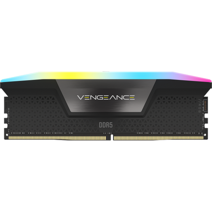 CORSAIR RAM VENGEANCE RGB DDR5 32GB 2X16GB DDR5 6000 PC5-48000 C36 1.35V OPTIMIZED FOR AMD - GREY [CMH32GX5M2D6000Z36K]