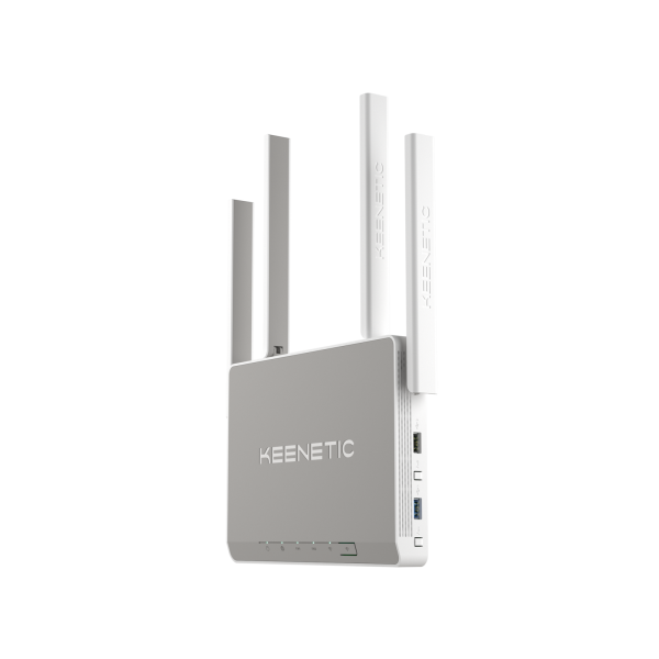 KEENETIC HERO (KN-1011), ROUTER 4 PORTE 1GBPS, 1 PORTA COMBO RJ45/SFP 1GBPS, WI-FI 6 AX1800, MESH, VPN, PARENTAL CONTROL, MENU [KN-1011-01EN]