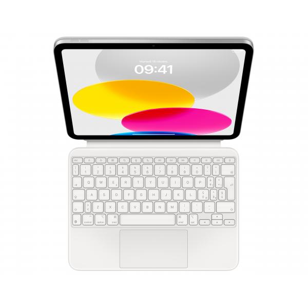 APPLE MAGIC KEYBOARD FOLIO WHITE FOR IPAD 10A GEN ITA [MQDP3T/A]