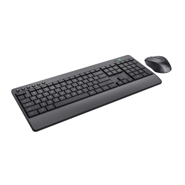 Trust Trezo tastiera Mouse incluso Universale RF Wireless QWERTY Italiano Nero [24530]