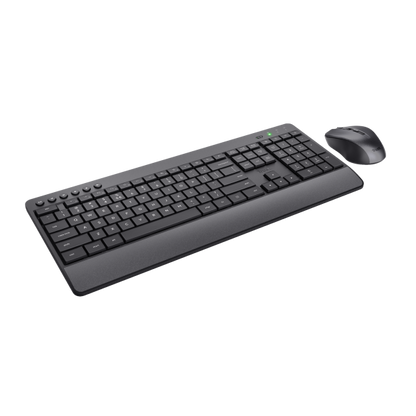 Trust Trezo tastiera Mouse incluso Universale RF Wireless QWERTY Italiano Nero [24530]