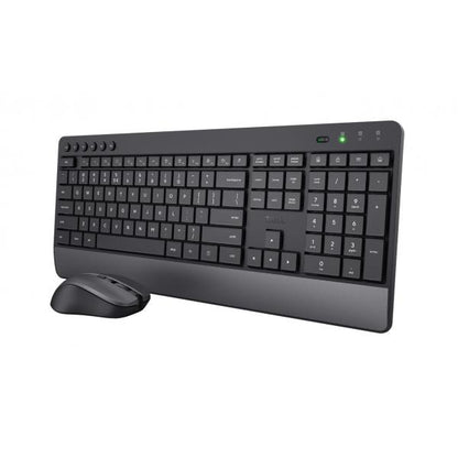 Trust Trezo tastiera Mouse incluso Universale RF Wireless QWERTY Italiano Nero [24530]