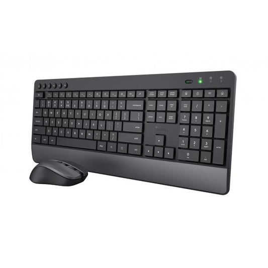 Trust Trezo tastiera Mouse incluso Universale RF Wireless QWERTY Italiano Nero [24530]