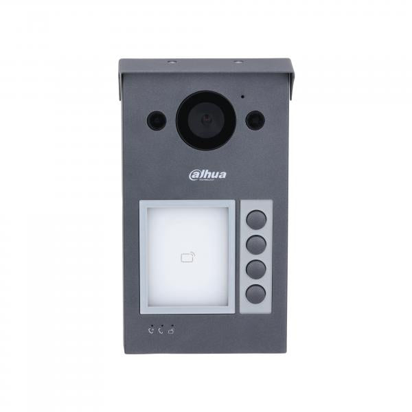 Dahua-VTO3311Q-WP-Dahua Videocitofono - Postazione esterna - da 1 a 4 Pulsanti - 2MP HD CMOS camera - RFID - IP67 - IK08 - IP/bifilare VTO3311Q-WP [VTO3311Q-WP]