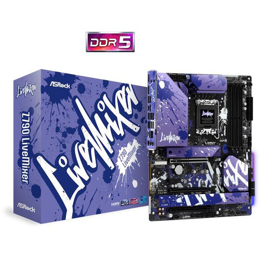 ASROCK MB Z790, Z790 LIVEMIXER, LGA 1700, 4DDR5, ATX [Z790 LIVEMIXER]