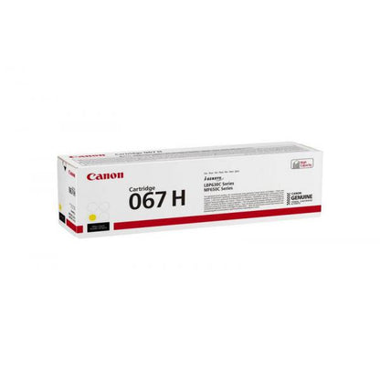 Canon 067H cartuccia toner 1 pz Originale Giallo [5103C002]