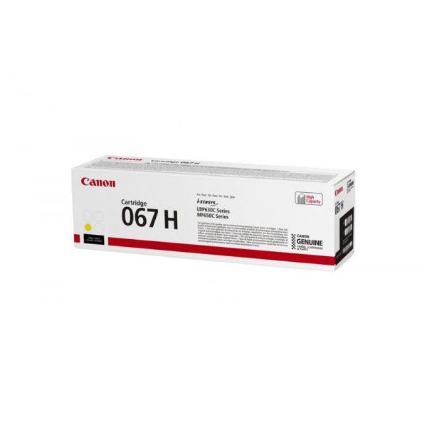 Canon 067H cartuccia toner 1 pz Originale Giallo [5103C002]