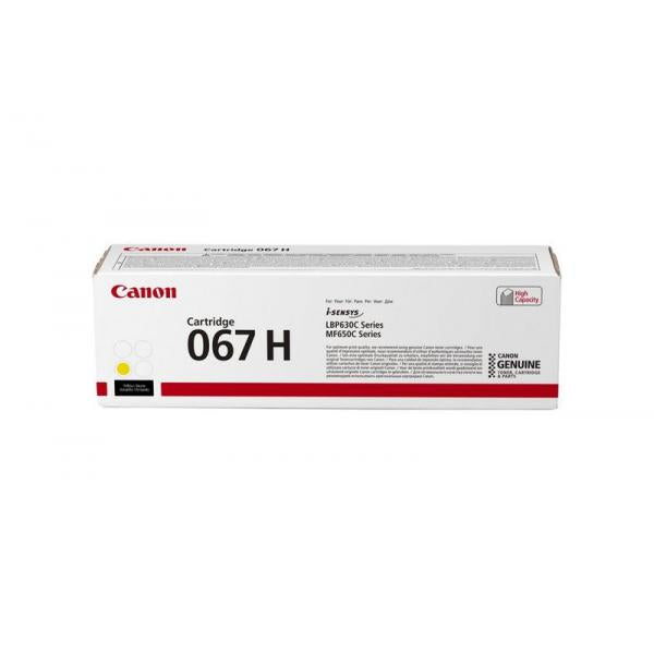 CANON TONER GIALLO 067H 2350PG ALTA CAPACITA MF655CDW 5103C002 [5103C002]