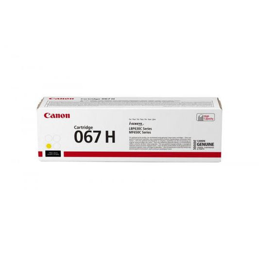 CANON TONER YELLOW 067H 2350PG HIGH CAPACITY MF655CDW 5103C002 [5103C002]