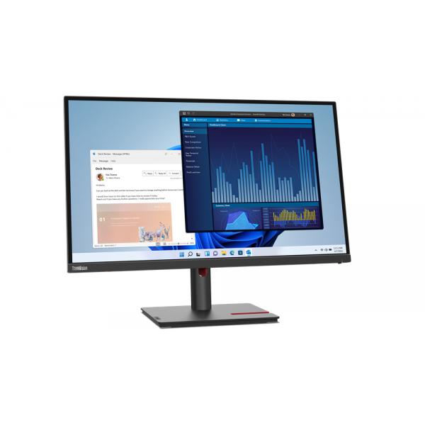 Lenovo ThinkVision T27p-30 pantalla LED 68,6 cm (27") 3840 x 2160 Pixeles 4K Ultra HD Negro [63A9GAT1EU] 