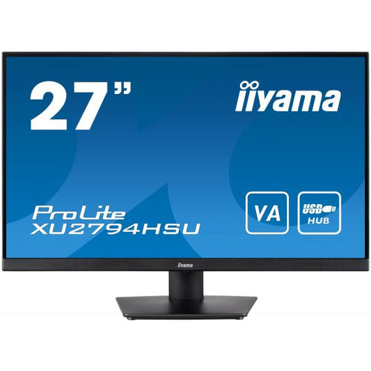 iiyama ProLite XU2794HSU-B1 PC Monitor 68.6 cm (27") 1920 x 1080 pixels Full HD LCD Black [XU2794HSU-B1] 