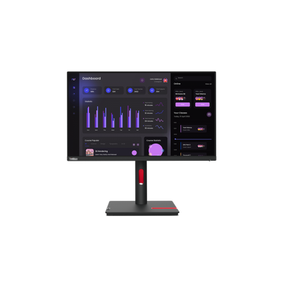 Lenovo ThinkVision T24i-30 - 24 inch - Full HD IPS LED Monitor - 1920x1080 - Pivot / HAS [63CFMATXEU]