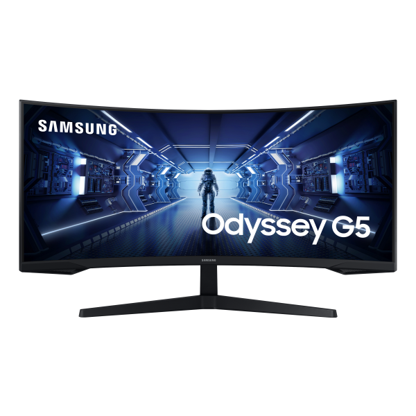 Samsung Odyssey Monitor Gaming G5 da 34'' Ultra WQHD Curvo [LC34G55TWWPXEN]