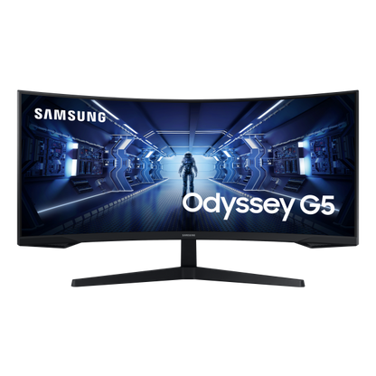 Samsung Odyssey Monitor Gaming G5 da 34'' Ultra WQHD Curvo [LC34G55TWWPXEN]