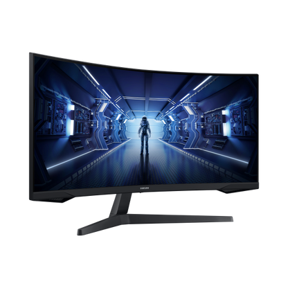 Monitor curvo para juegos Samsung Odyssey G5 de 34'' Ultra WQHD [LC34G55TWWPXEN]