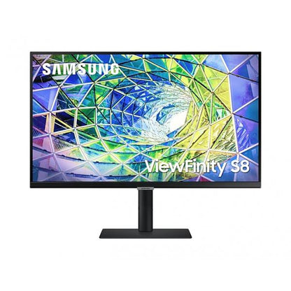 Samsung ViewFinity S8 - 27 inch - 4K Ultra HD IPS LED Monitor - 3840x2160 - Pivot / HAS / USB-C [LS27A800UJPXEN]