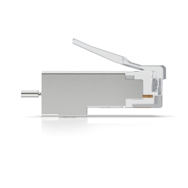 Ubiquiti- RJ45 Male connector with shielding - Surge Protection Connector SHD -Renamed from TC-CON - pacco da 100 UISP-Connector-SHD [UISP-Connector-SHD]