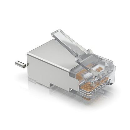 Ubiquiti- RJ45 Male connector with shielding - Surge Protection Connector SHD -Renamed from TC-CON - pacco da 100 UISP-Connector-SHD [UISP-Connector-SHD]