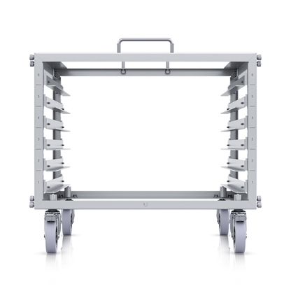 Ubiquiti - U-Rack-6U-TL - 6U-sized device rack with a 24-port blank patch panel, Lockable casters U-Rack-6U-TL [U-Rack-6U-TL]