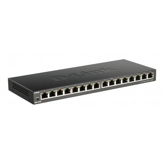 D-LINK SWITCH 16 PORTE GIGABIT UNMANAGED [DGS-1016S]