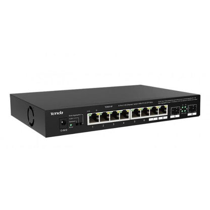 Tenda TEM2010F network switch Unmanaged 2.5G Ethernet (100/1000/2500) Black [TEM2010F] 