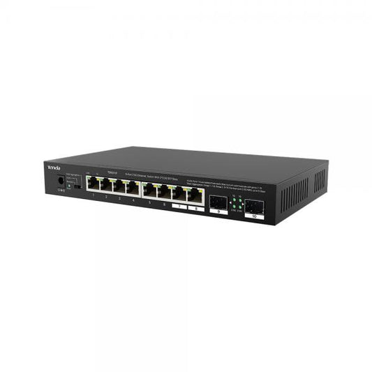 Tenda TEM2010F switch di rete Non gestito 2.5G Ethernet (100/1000/2500) Nero [TEM2010F]