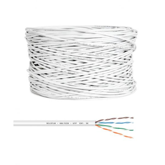 Vultech Lan madeja 305m Cat. 5E UTP 24AWG CU CPR PASS [SC13710-305]