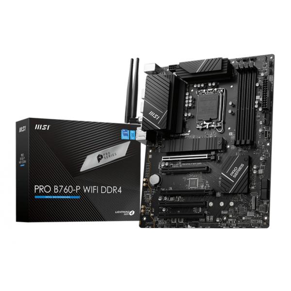 MSI PRO B760-P WIFI DDR4 scheda madre LGA 1700 ATX [PROB760-PWIFIDDR4]