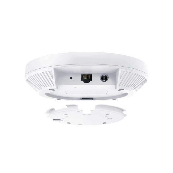 TP-Link - EAP613 - AX1800 Ceiling Mount Dual-Band Wi-Fi 6 Access Point, 1x Gigabit RJ45 Port, 574Mbps at 2.4 GHz + 1201 Mbps at 5 GHz, 802.3at POE and 12V DC (Power Adapter is not included) [EAP613]