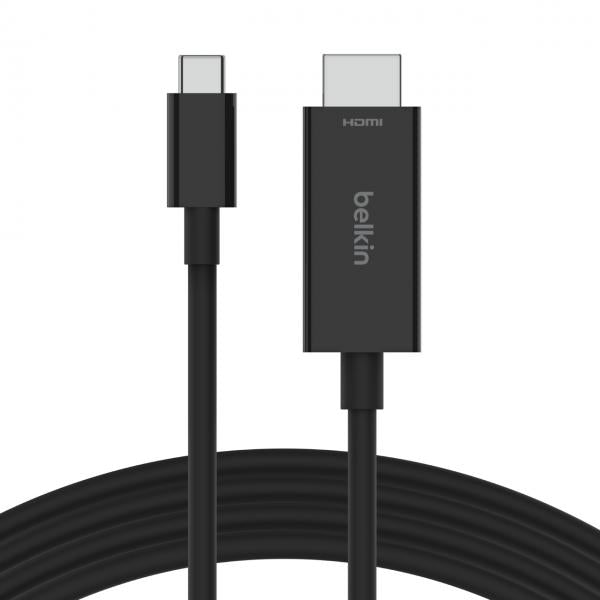 Belkin AVC012bt2MBK 2 m USB tipo C HDMI Negro [AVC012BT2MBK] 