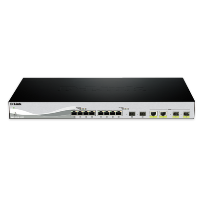 D-LINK SWITCH 12 PORTE MANAGED L2 1U NERO [DXS-1210-12SC]