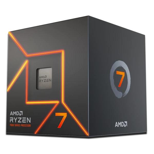 AMD CPU RYZEN 7, 7700, AM5, 5.3GHz 8 CORE, CACHE 40MB, 65W, BOX [100-100000592BOX]