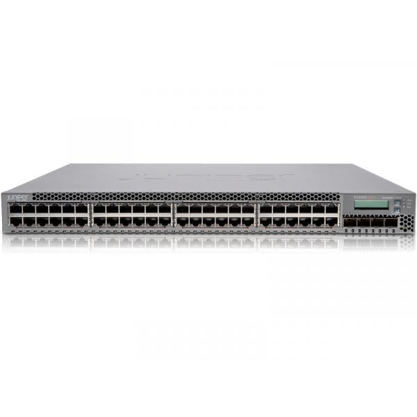 Juniper EX3300 48-Port 10/100/1000BaseT (48-Ports PoE+) with 4 SFP+ 1/10G Uplink Ports (Optics Not Incl [EX3300-48P-R4]