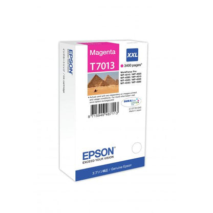 EPSON CART INK MAGENTA XXL PER WF PRO 4515/4525, SERIE XXL PIRAMIDI [C13T70134010]