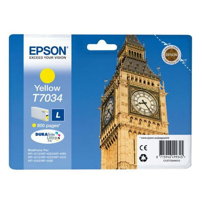 Bote Epson Big Ben Amarillo [C13T70344010]