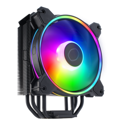 Cooler Master Hyper 212 Halo Black Processore Raffreddatore d'aria Nero [RR-S4KK-20PA-R1]