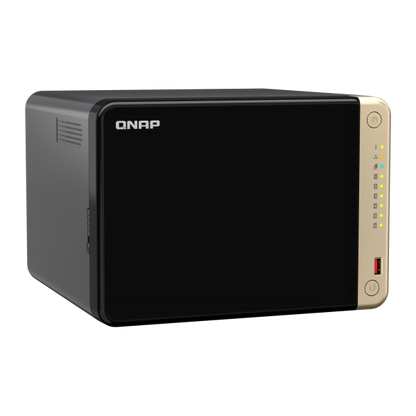 QNAP NAS TS-664 Torre 6 Bahías CPU Celeronr N5105/N5095 quad-core + 8 GB DDR4 6x SATA 2.5"/3.5" + 2X M. [TS-664-8G]