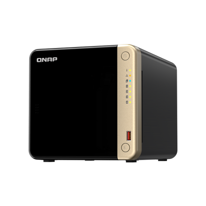 QNAP TS-464 NAS Tower Intel Celeron N5095 8 GB DDR4 QNAP QTS Nero [TS-464-8G]