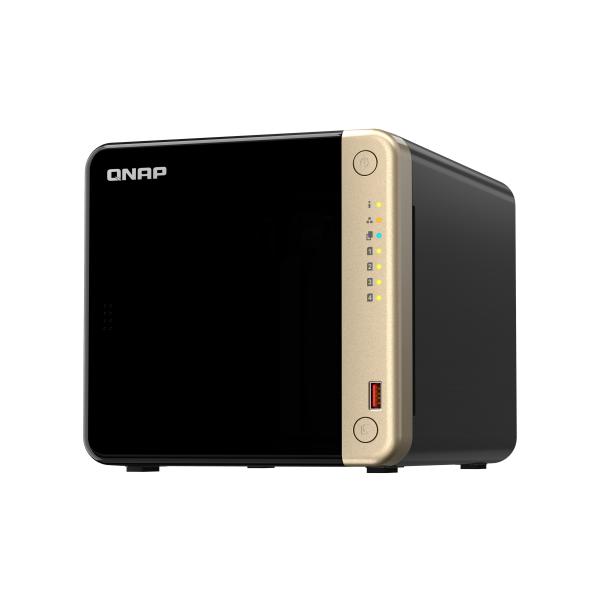 QNAP TS-464 Torre NAS Intel Celeron N5095 8 GB DDR4 QNAP QTS Negro [TS-464-8G]