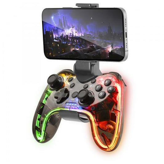 MARSGAMING GAME PAD MGP-BT WIR. BLUETOOTH+EDR, NEON RGB IOS/ANDROID/PC/MAC/ [MGP-BT]