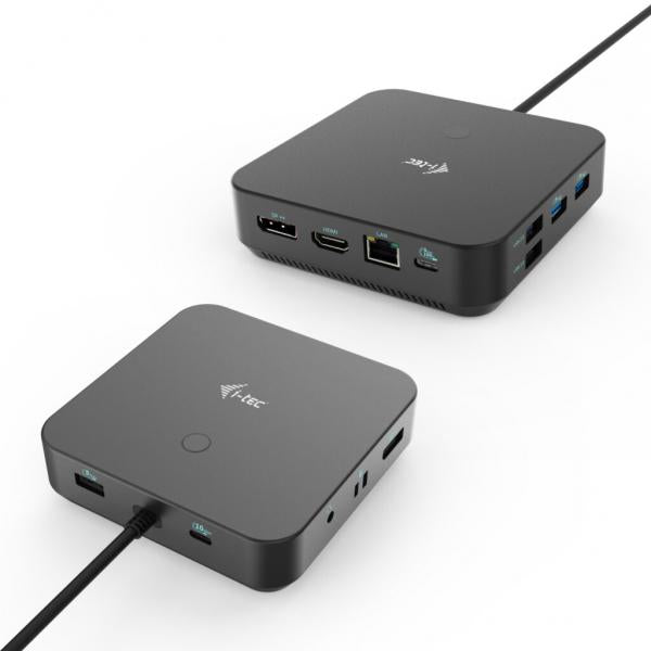 I-TEC DOCKING STATION USB-C HDMI DUAL DP WITH POWER DELIVERY 100W + UNIVERSAL CHARGER 112W [C31TRI4KDPDPRO100]