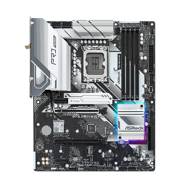 ASROCK MB Z790, Z790 PRO RS WIFI, LGA 1700, 4DDR5, DP/HDMI/eDP, ATX [Z790 PRO RS WIFI]