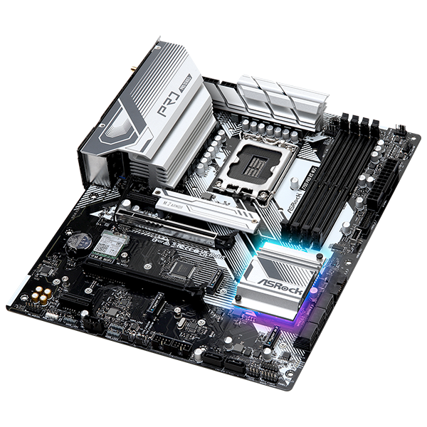 ASROCK MB Z790, Z790 PRO RS WIFI, LGA 1700, 4DDR5, DP/HDMI/eDP, ATX [Z790 PRO RS WIFI]