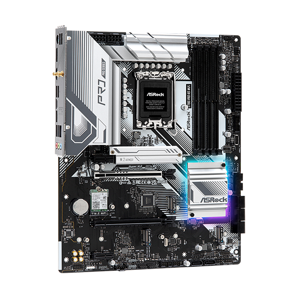 ASROCK MB Z790, Z790 PRO RS WIFI, LGA 1700, 4DDR5, DP/HDMI/eDP, ATX [Z790 PRO RS WIFI]