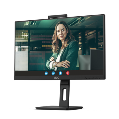 AOC MONITOR 27 LED IPS QHD 16:9 4MS 350 CDM, WEBCAM, PIVOT, DP/2HDMI, MULTIMEDIALE [Q27P3QW]