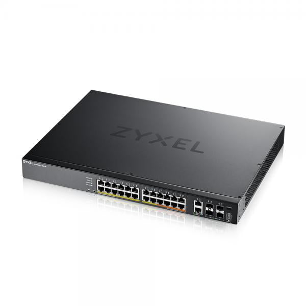 Zyxel XGS2220-30HP Gestito L3 Gigabit Ethernet (10/100/1000) Supporto Power over Ethernet (PoE) Nero [XGS2220-30HP-EU0101F]